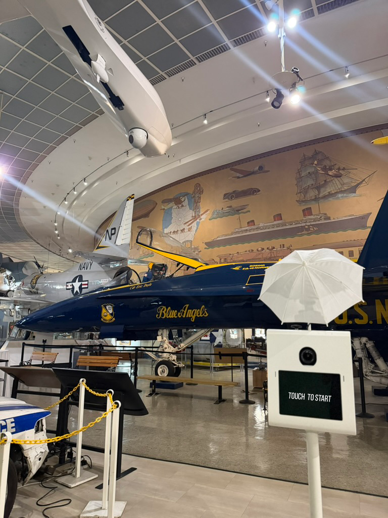 San Diego Air & Space Museum event photo booth rental preferred vendor