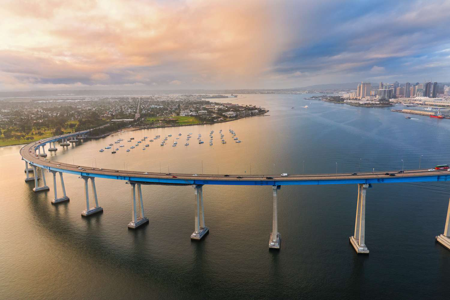 Coronado Bridge in San Diego