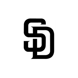 San Diego Padres logo - SD Photo Booth client